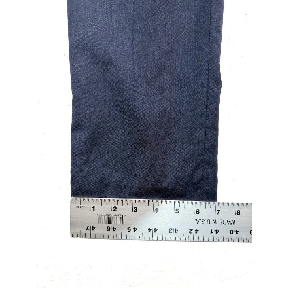 Brooks Brothers‎ 34x32 Navy Brooksflex Milano Dress Pants Trousers Stretch Wool